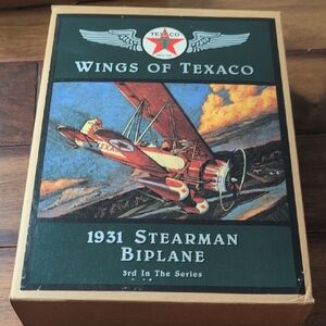 Wings of Texaco 1931 Stearman Biplane Decorative Box